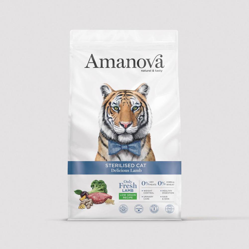 AMANOVA Sterilised Cat Delicious Lamb 1,5 kg