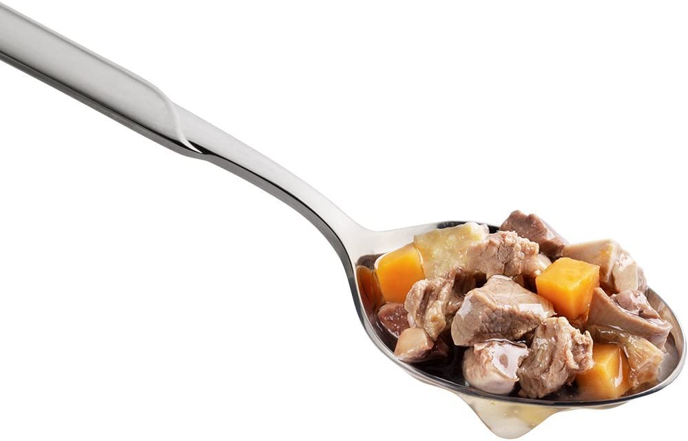 Belcando Mastercraft Topping 12 porzioni da 100g gusto Anatra con patate dolci Cibo umido per cani Senza cereali |