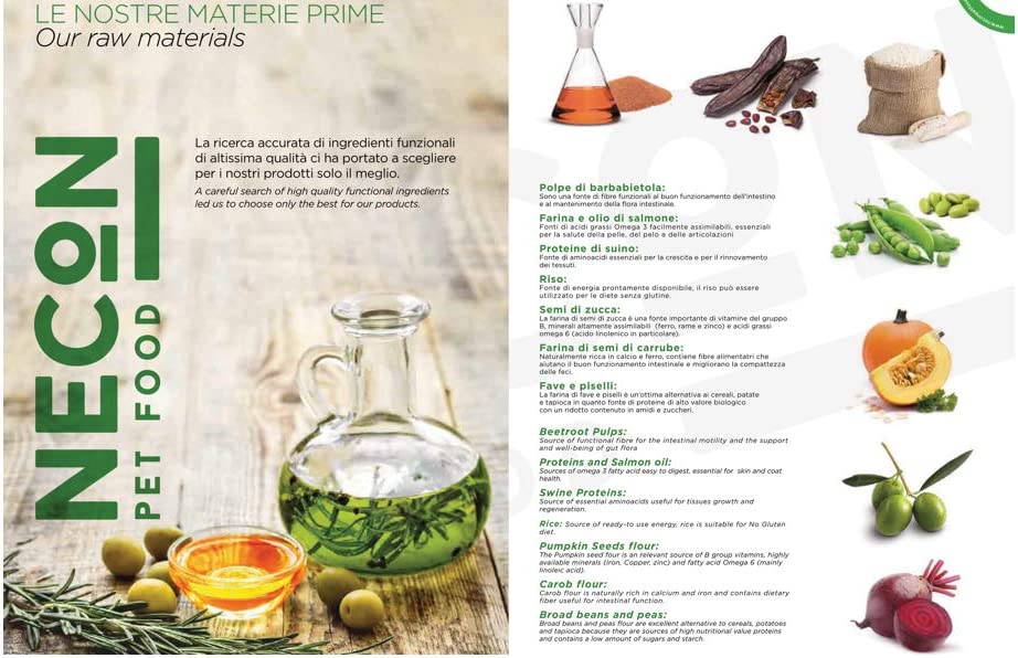NECON NATURAL WELLNESS - Crocchette per Gatto sterilizzato -Gusto Maiale 1,5 kg