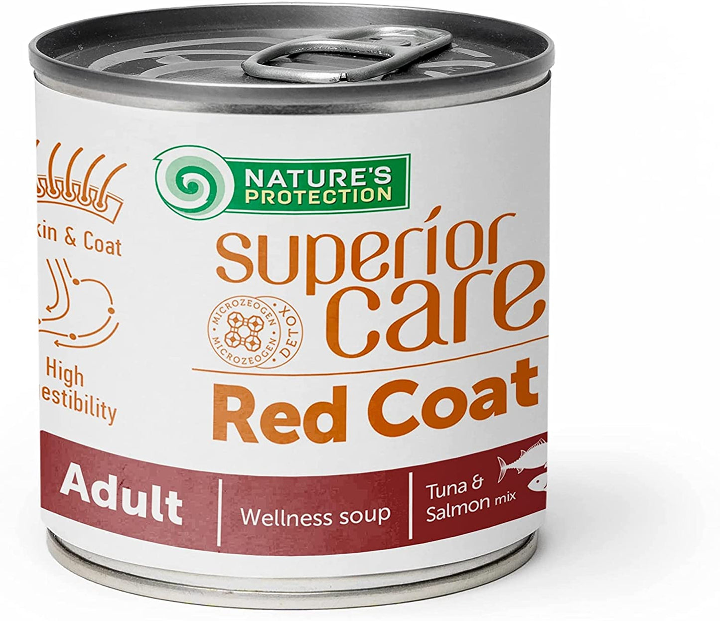 Nature's protection Red dog soup - tonno e salmone lattine 6 x 140 ml