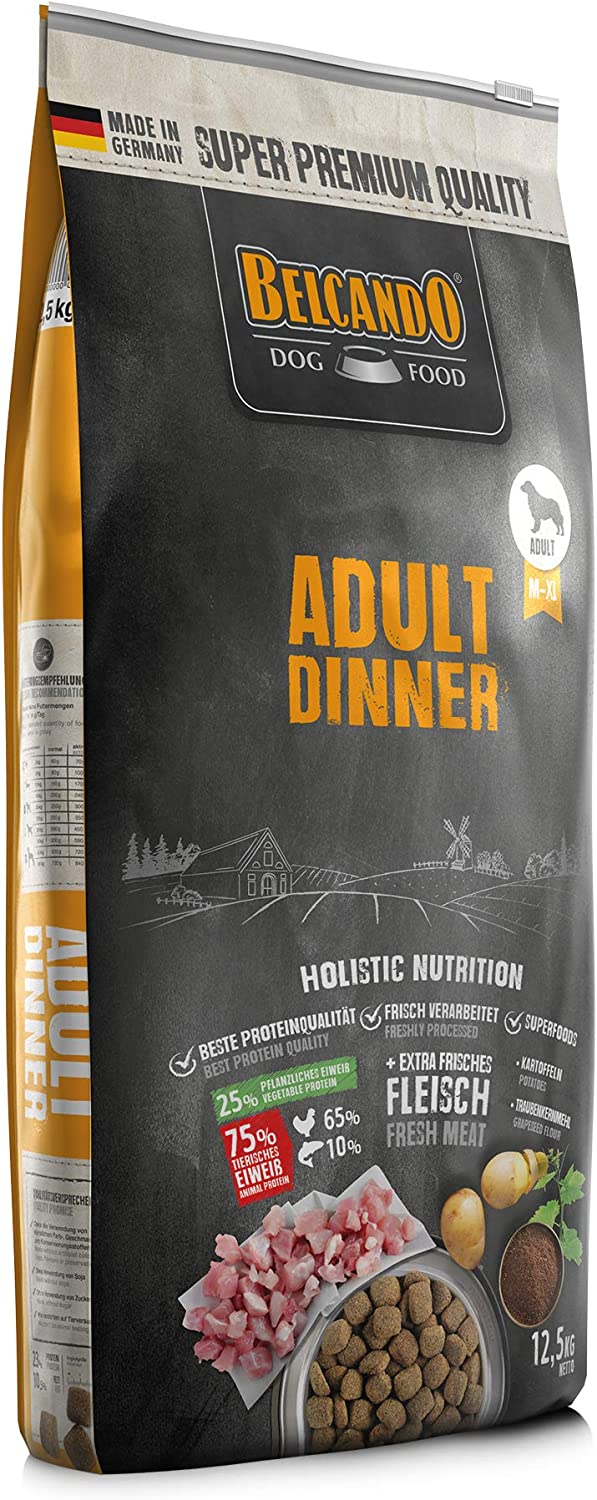 Belcando Adult Dinner Alimento completo per cani adulti di tutte le razze di almeno 1 anno