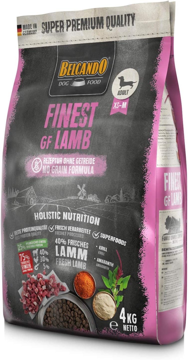 Belcando Finest GF Lamb Cibo secco per cani di taglia media o piccola AGNELLO