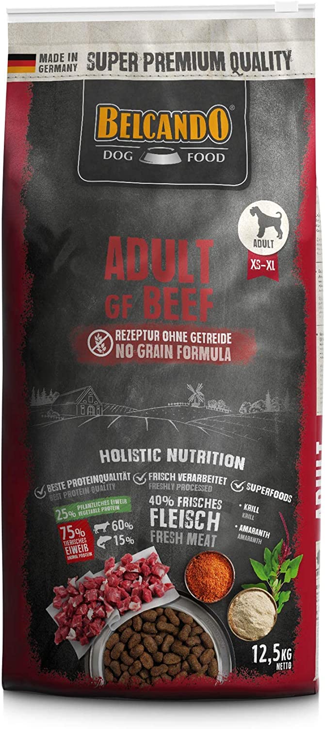 Belcando Adult GF Beef Cibo secco per cani adulti senza cereali con manzo