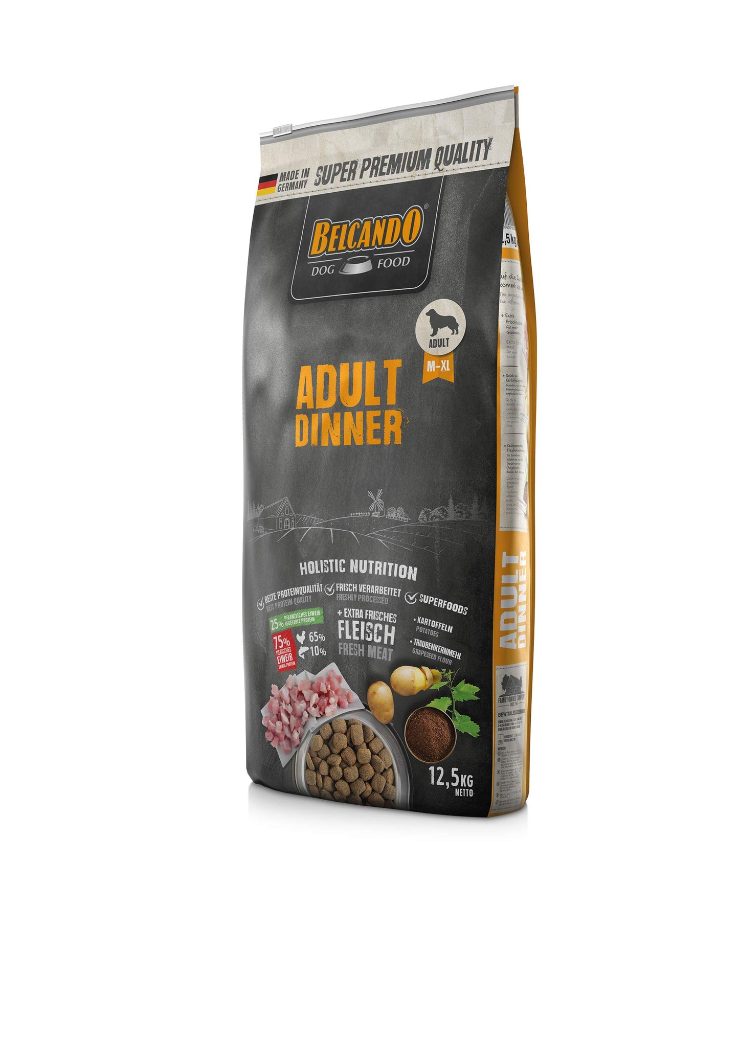 Belcando Adult Dinner Alimento completo per cani adulti di tutte le razze di almeno 1 anno