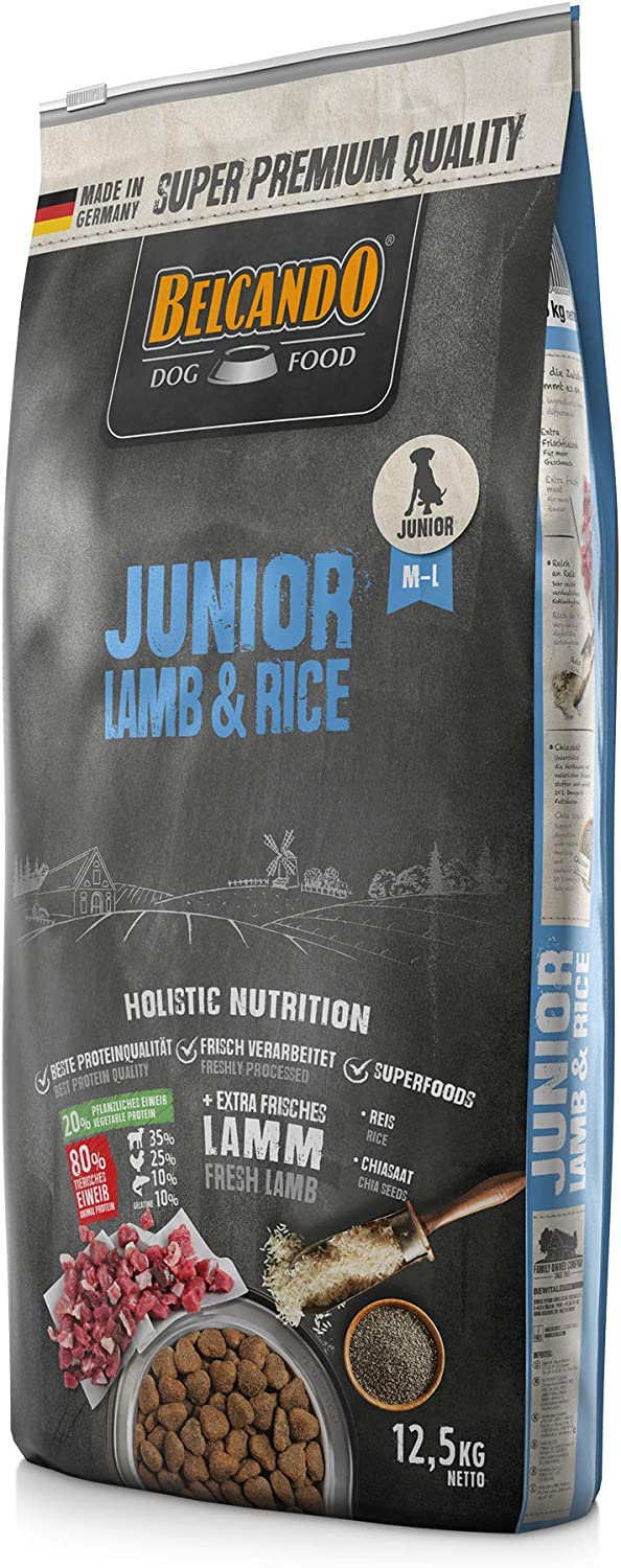 Belcando Junior Lamb & Rice Alimento completo per cani giovani di almeno 4 mesi