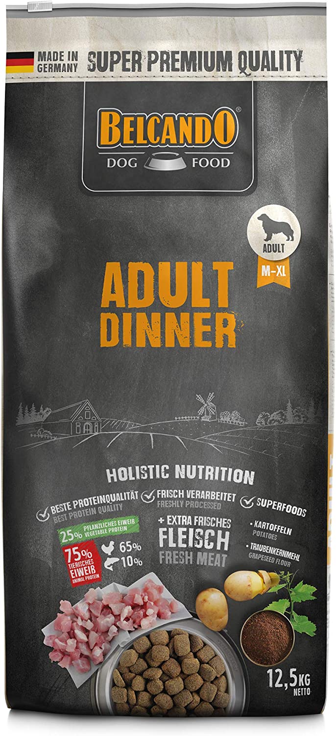Belcando Adult Dinner Alimento completo per cani adulti di tutte le razze di almeno 1 anno