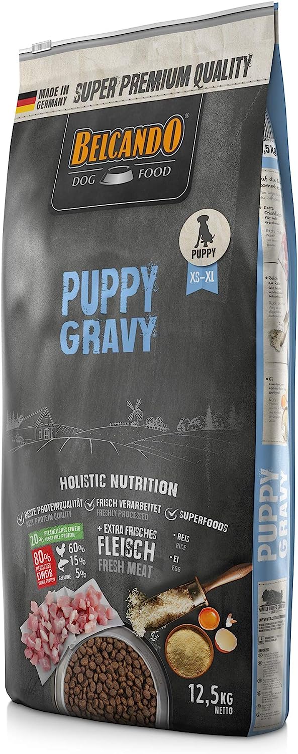 Belcando Puppy Gravy Alimento completo per cuccioli fino a 4 mesi