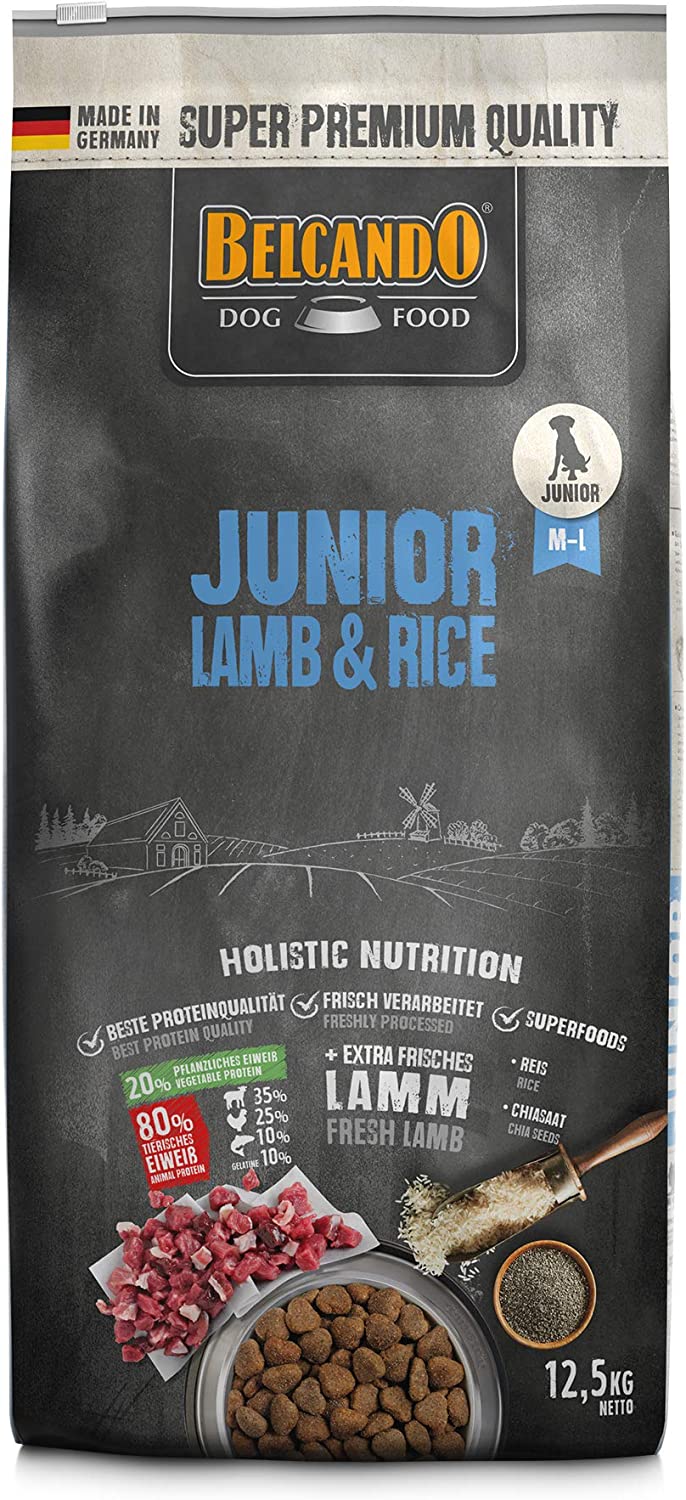 Belcando Junior Lamb & Rice Alimento completo per cani giovani di almeno 4 mesi