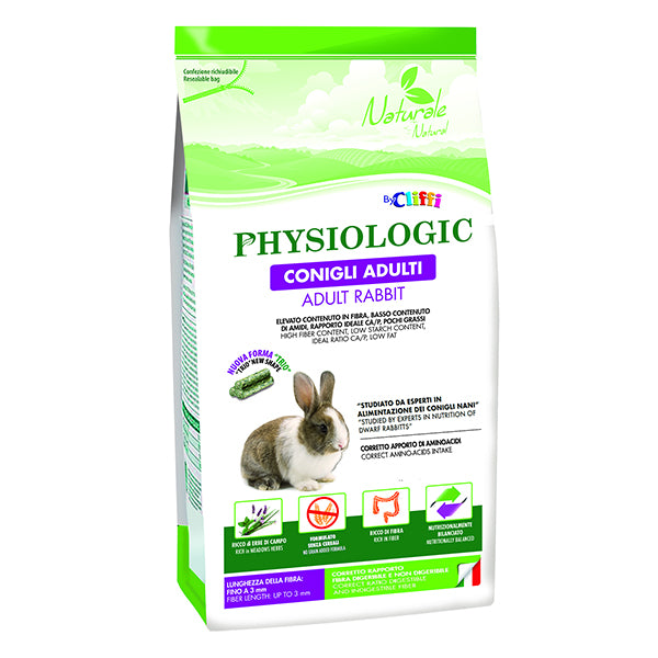 Cliffi Physiologic conigli adulti 800 gr