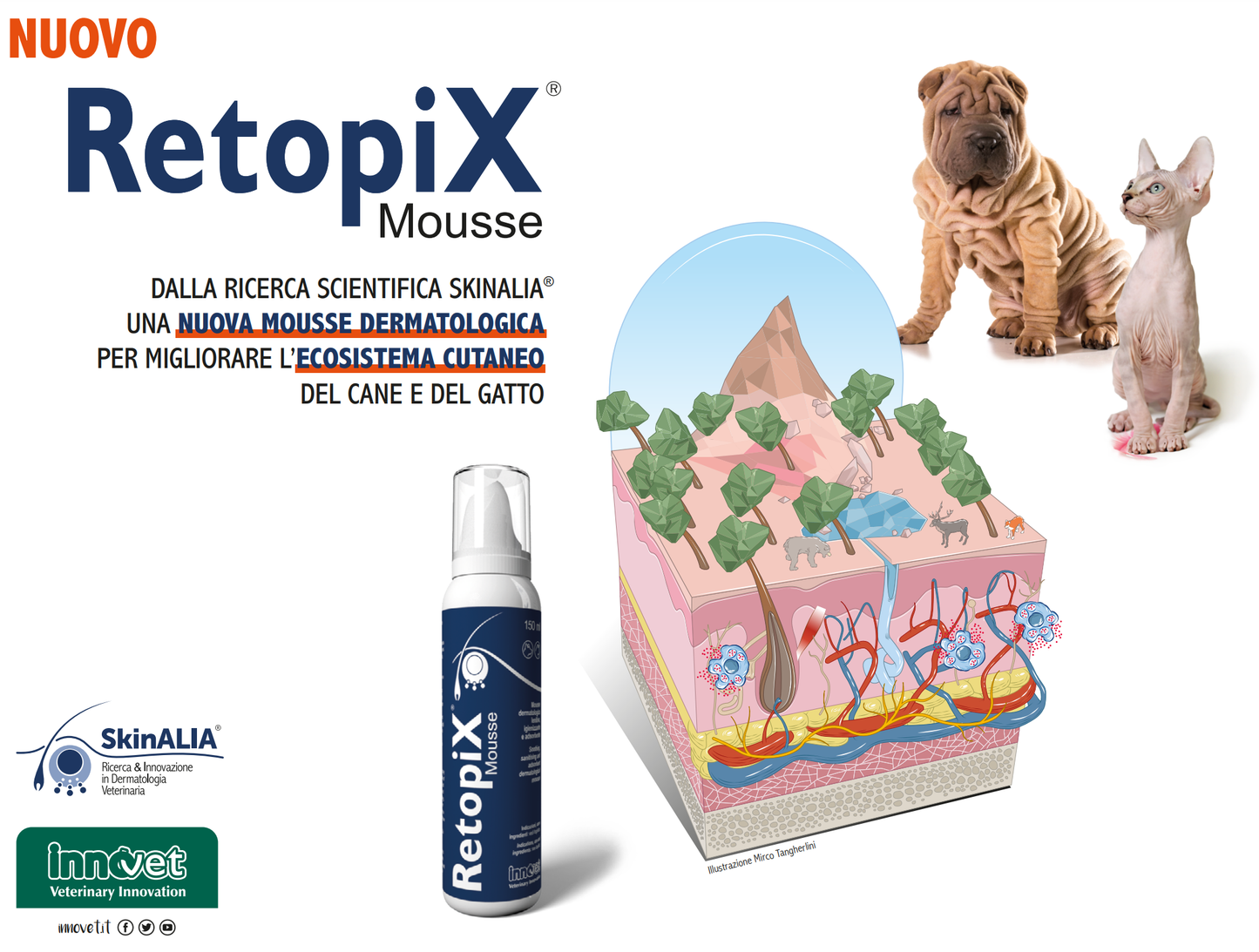 Innovet Retopix Mousse 150 Ml