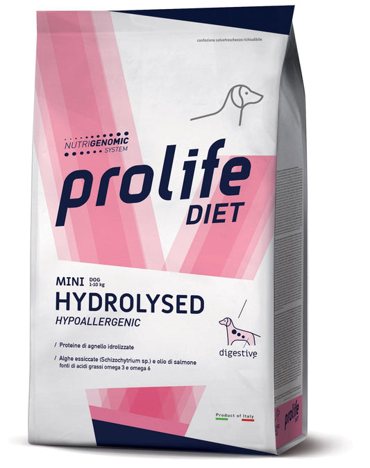 CROCCHETTE PROLIFE DIET HYDROLYSED HYPOALLERGENIC MINI DOG. 5KG