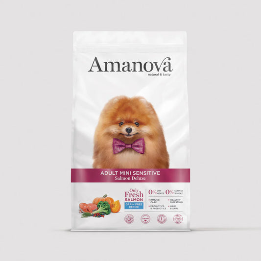 AMANOVA Cane Adult Mini Sensitive Salmone 2 kg