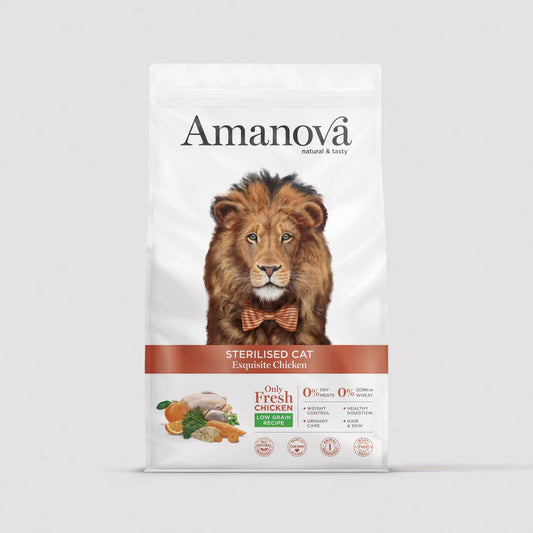 AMANOVA Gatto Adult Pollo Sterilised 1,5 kg