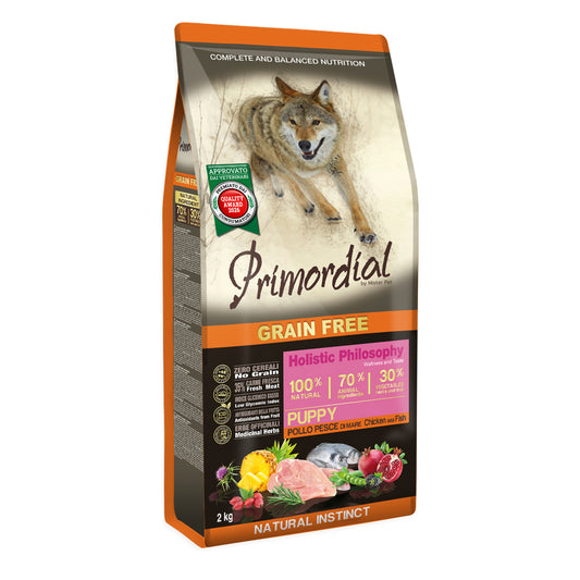 PRIMORDIAL PUPPY Pollo e Pesce di Mare 2 kg