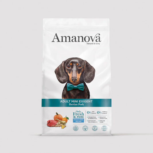 AMANOVA Adult Mini Exigent Pork 2kg