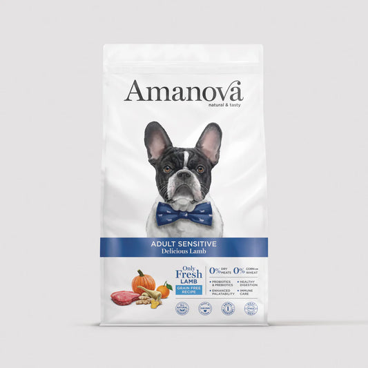 AMANOVA Cane Adult Sensitive delicious lamb 2 kg