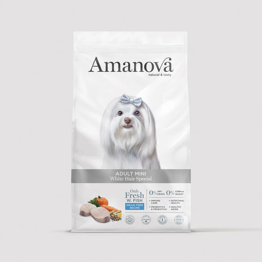 AMANOVA Adult Mini White Hair  2 kg