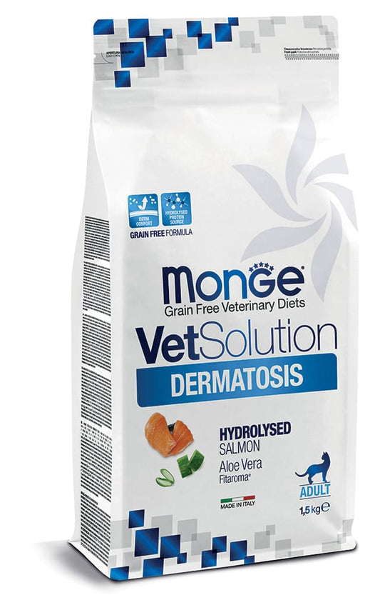MONGE VET SOLUTION GATTO DERMATOSIS 1,5 KG