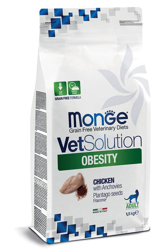 MONGE VET SOLUTION GATTO OBESITY 1,5 KG
