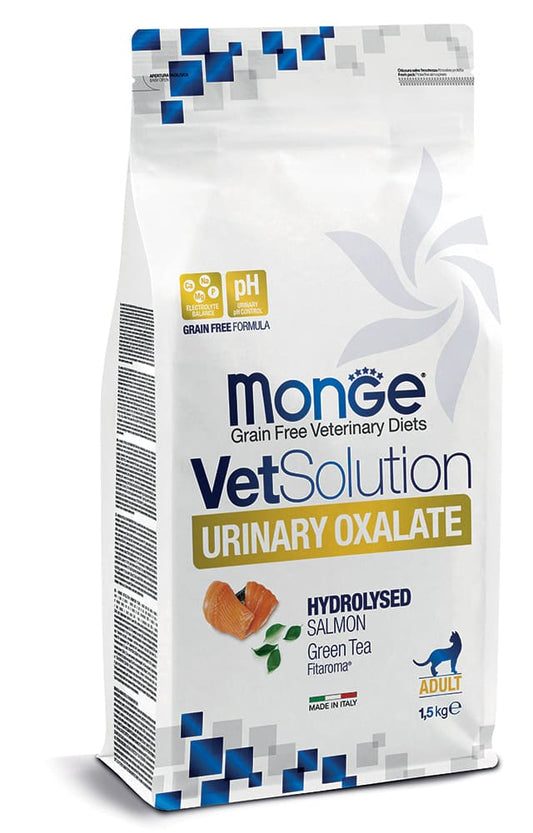 MONGE VET SOLUTION GATTO URINARY OXALATE 1,5 KG