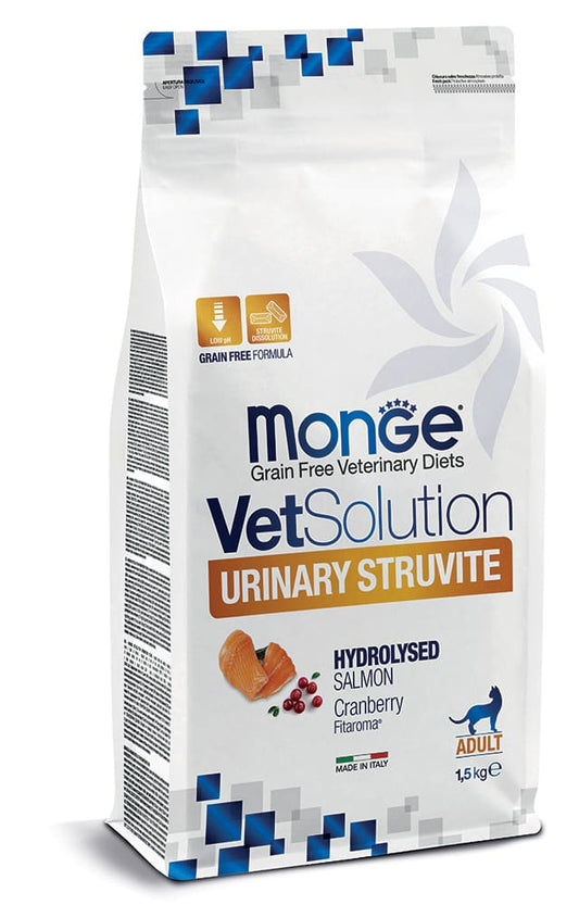 MONGE VET SOLUTION GATTO URINARY STRUVITE 1,5 KG