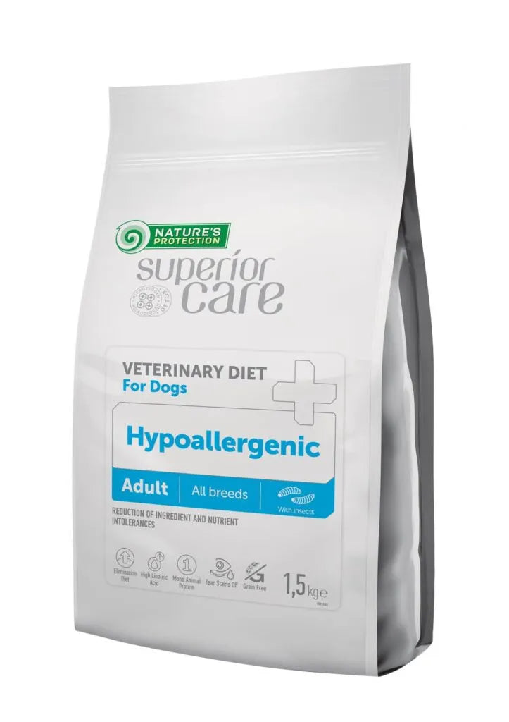 NATURE'S PROTECTION HYPOALLERGENIC GF INSECT ADULT DOG