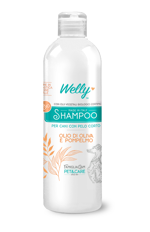 Welly Bio Shampoo Per Cani Olio Di Oliva E Pompelmo