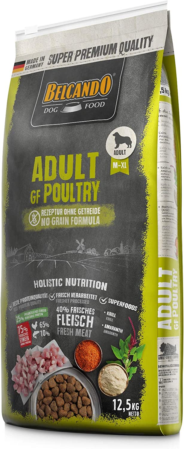 Belcando Adult GF Poultry Alimento completo per cani adulti di almeno 1 anno