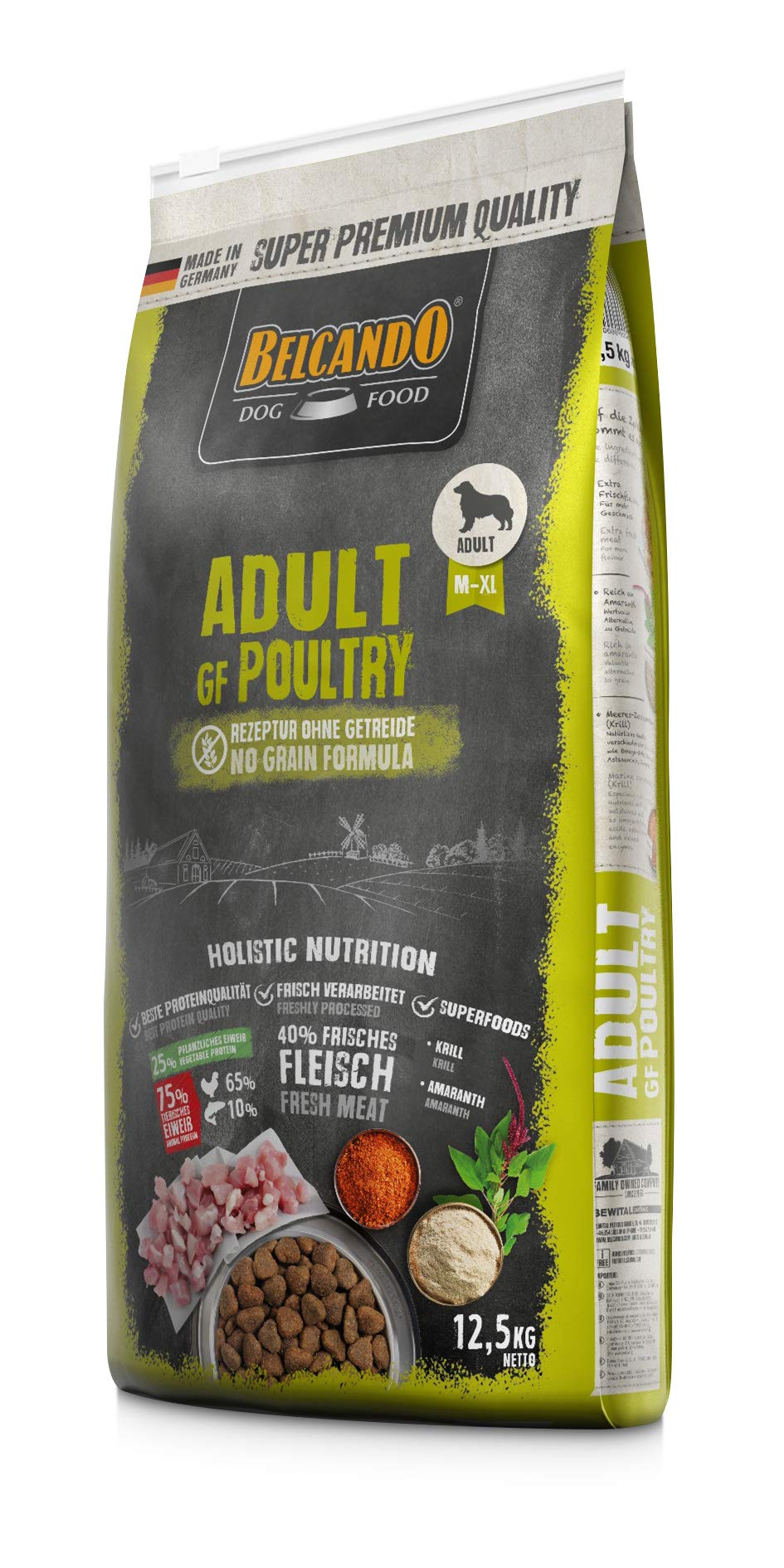 Belcando Adult GF Poultry Alimento completo per cani adulti di almeno 1 anno