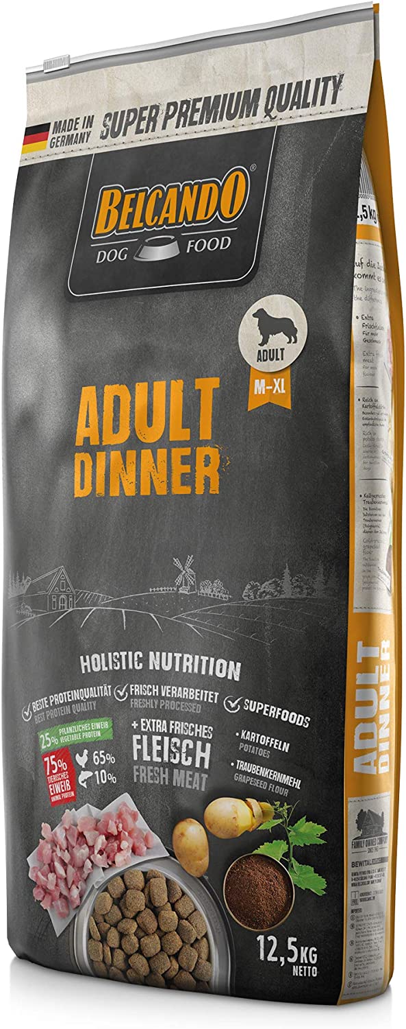 Belcando Adult Dinner Alimento completo per cani adulti di tutte le razze di almeno 1 anno