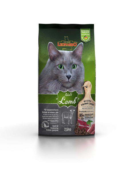 Leonardo Adult Lamb Alimento completo per gatti adulti di tutte le razze di almeno 1 anno