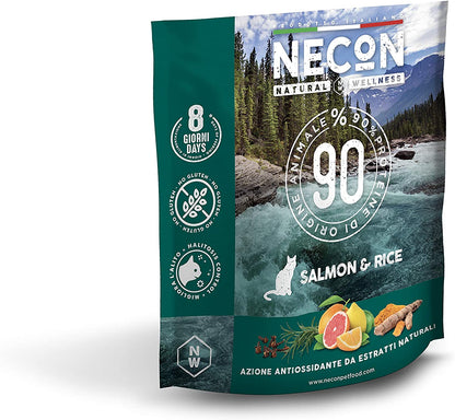 Necon Pet Food Natural Wellness Adulto Salmone & Riso 400 G