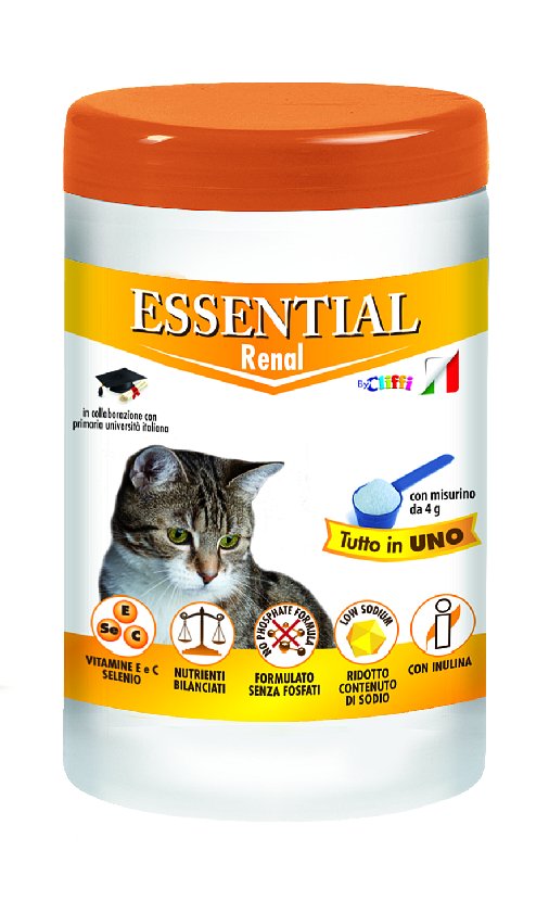 Essential gatto renal 150 g - Integratore per Gatto adulto